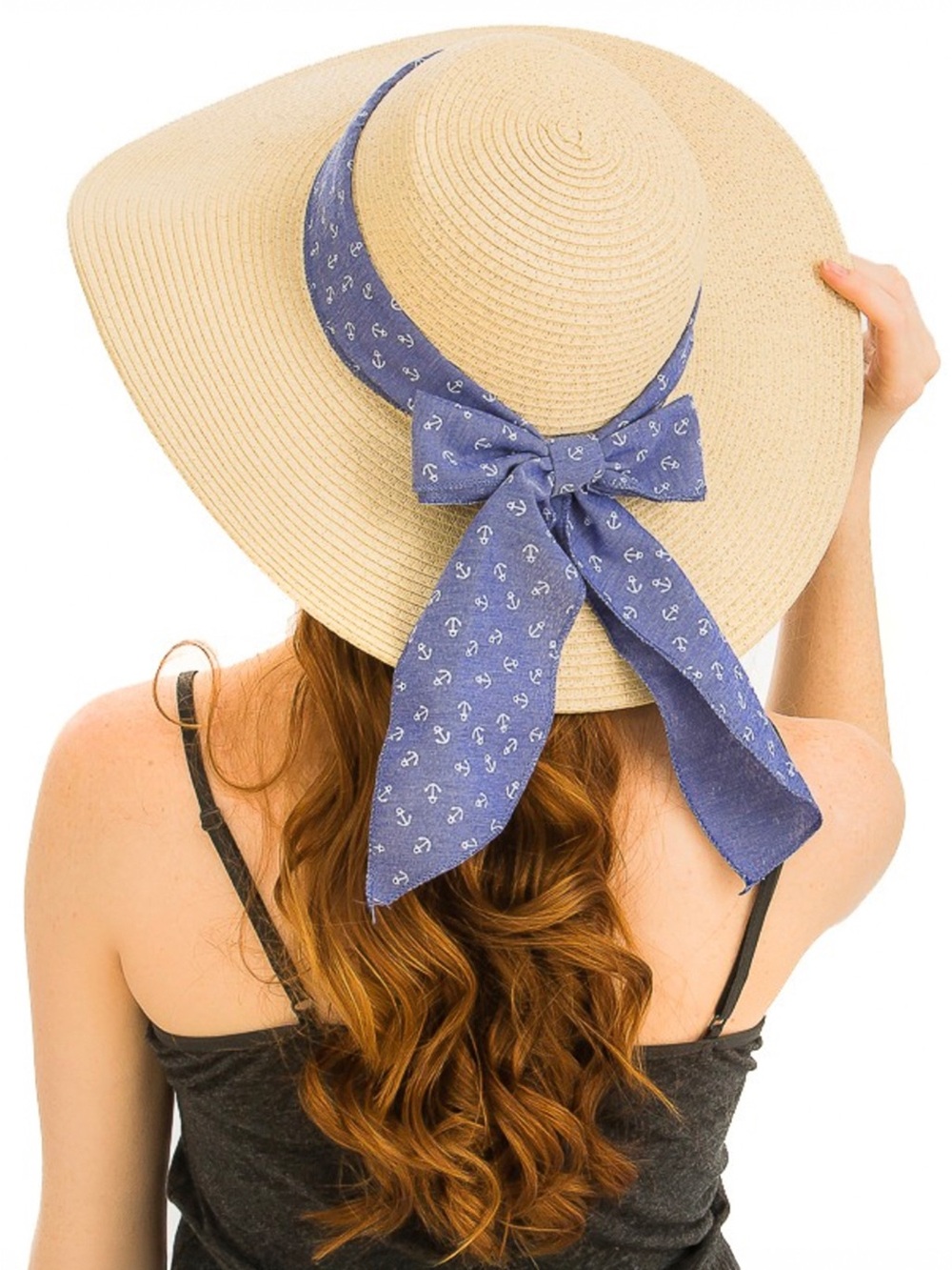 Nautical Charm Beach Hat - Beige